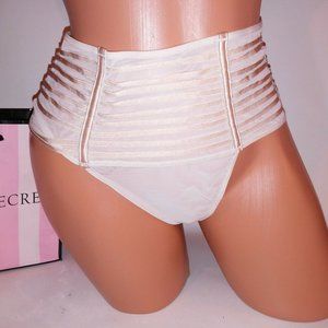 Victoria Secret Panty High Waist Thong Medium Crea
